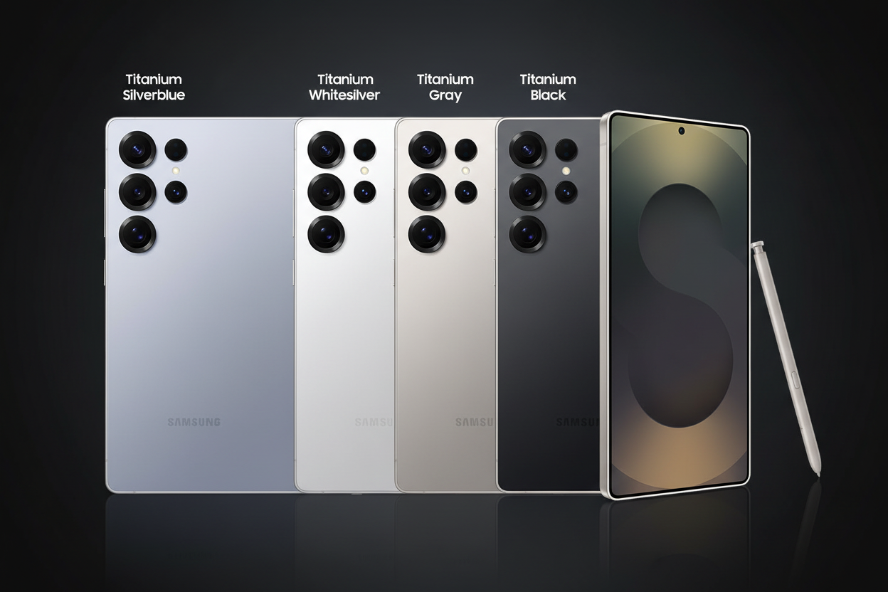 Samsung Galaxy S24 Ultra - All Colors